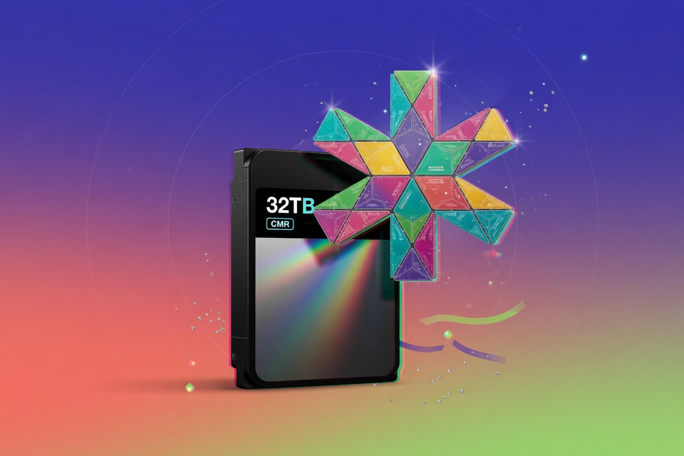 Spin Doctors: Seagate’s First 32TB CMR Drives Ship With a Mozaic-Shaped Asterisk