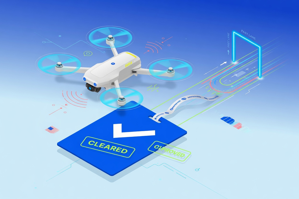 Ondas Optimus Drone Cleared for the Blue List, Federal Procurement’s Fast Lane