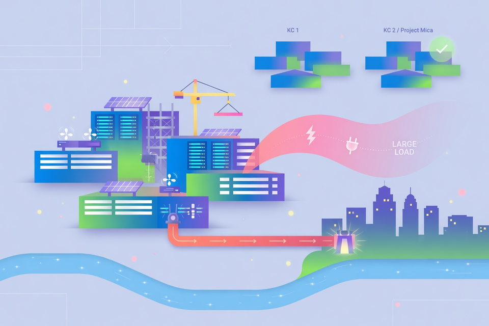 Google Confirms Second Kansas City Data Center Campus, First Customer on Evergy’s Large Load Power Tariff
