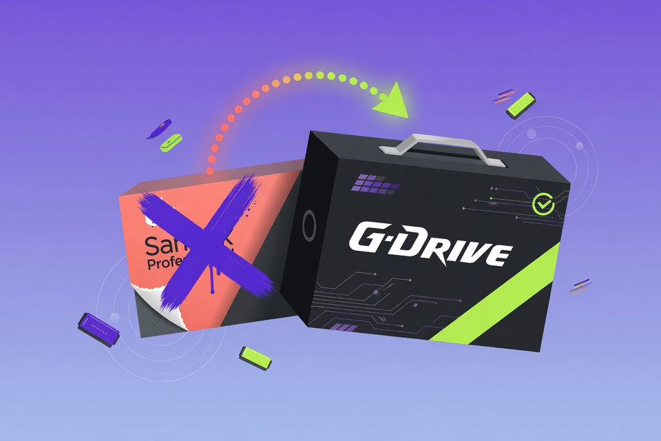 Brand Aid: WD Retires SanDisk Professional and Puts G-DRIVE Back on the Box