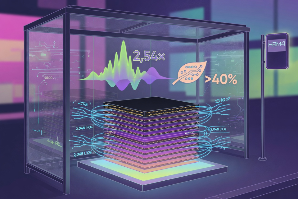 Bus Stop: SK hynix Shows HBM4 With 2,048 I/Os and No Bandwidth Number