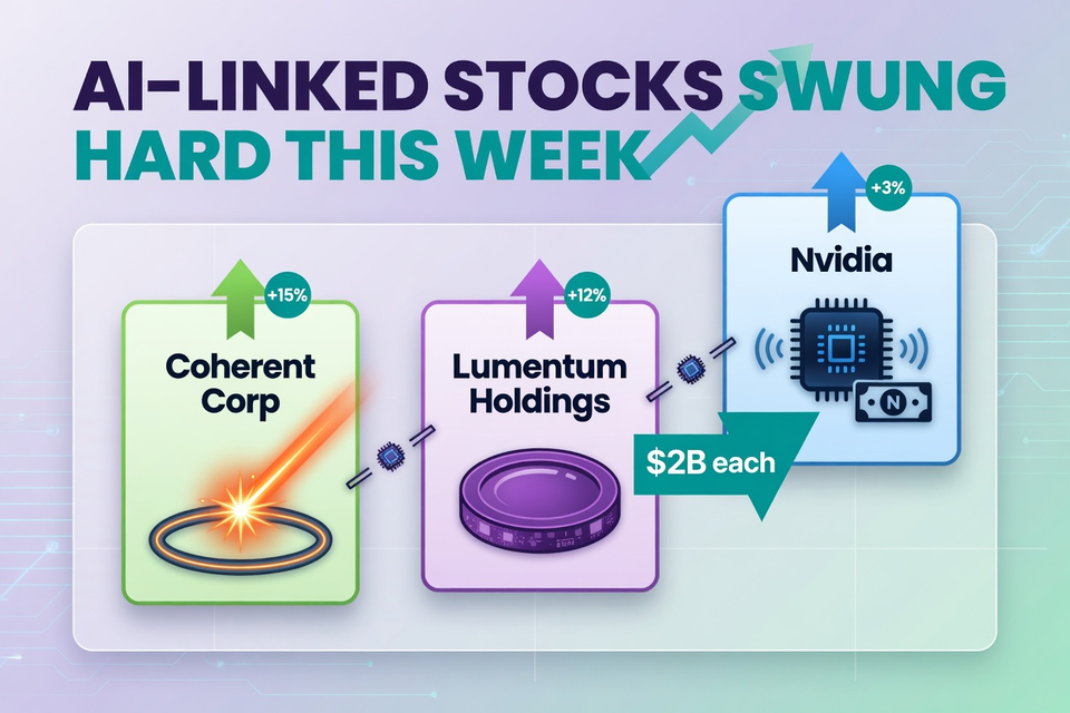 AI-Linked Stocks Swung Hard This Week, and Not All in the Same Direction