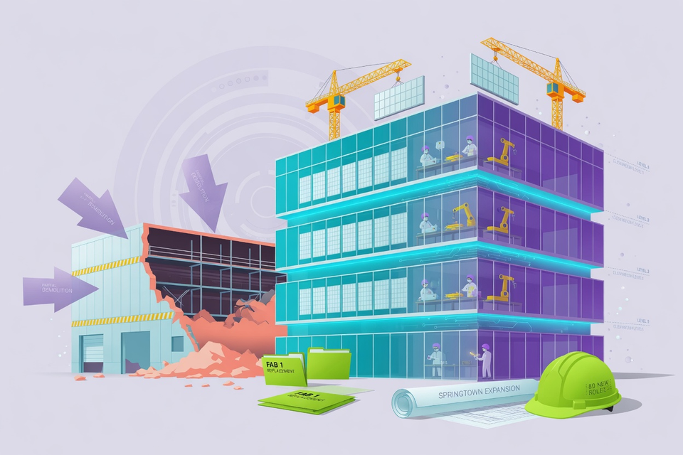 Room Service: Seagate Files to Replace Derry’s FAB 1 Cleanroom With Three Storeys of It