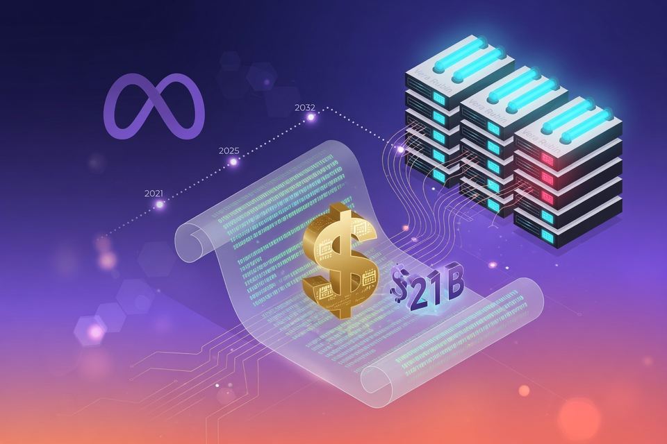 Meta Books $21 Billion of CoreWeave AI Capacity Through 2032