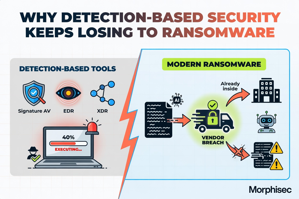 Why Detection-Based Security Keeps Losing to Ransomware