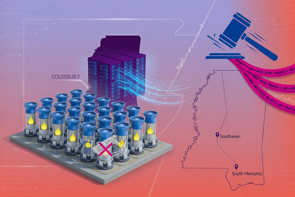 NAACP sues xAI over 27 unpermitted gas turbines powering Colossus 2 in Southaven
