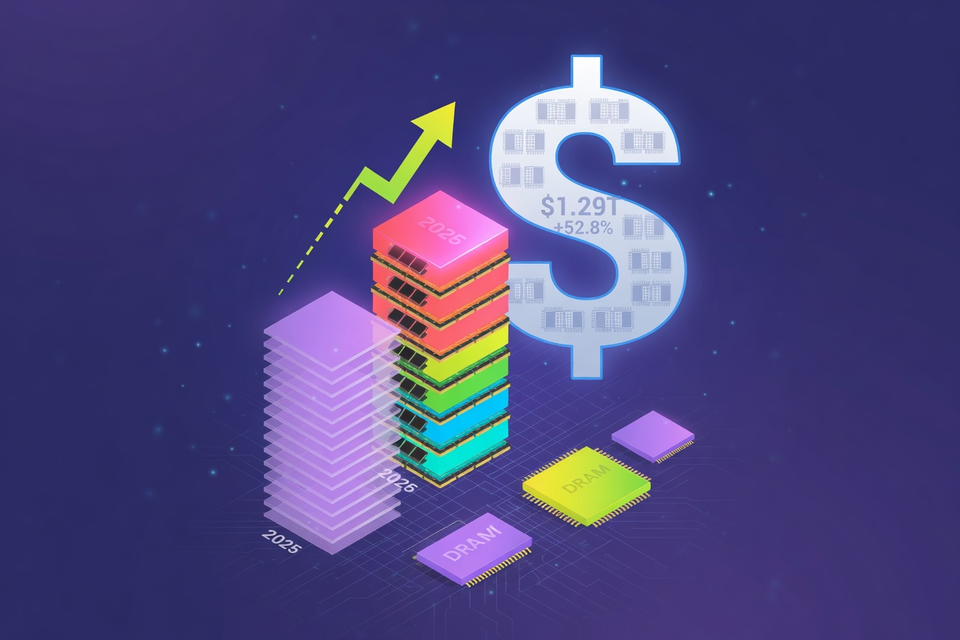 DRAM Good: IDC’s $1.29 Trillion Chip Forecast Is Mostly a Memory Story