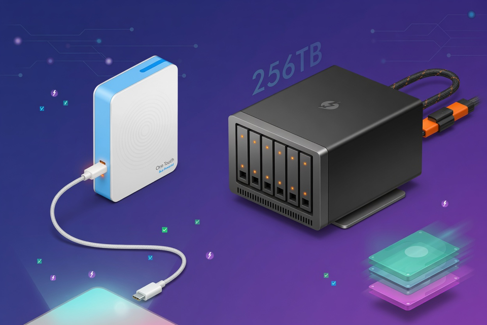 Seagate Drops the Brick: One Touch Goes Bus-Powered, LaCie Goes to 256TB