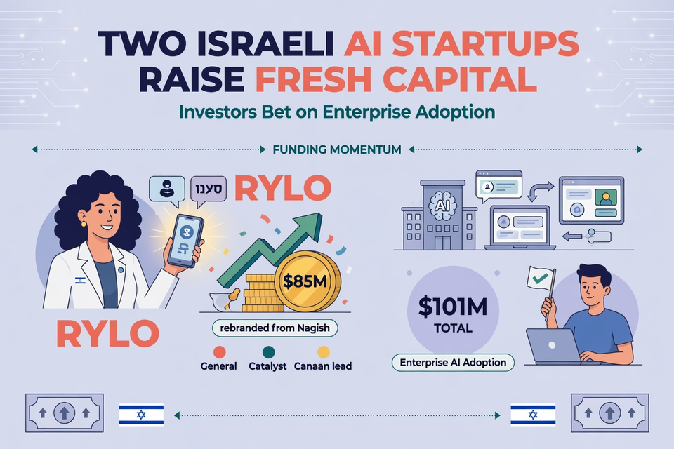 Two Israeli AI Startups Raise Fresh Capital as Investors Bet on Enterprise Adoption