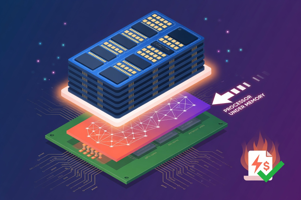 Qualcomm Slides Its AI Accelerator Under the Memory Stack
