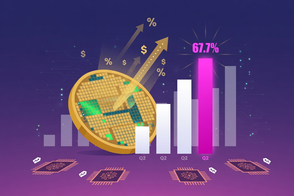 TSMC Just Posted a 67.7 Percent Gross Margin, and Every AI Chip Budget Felt It