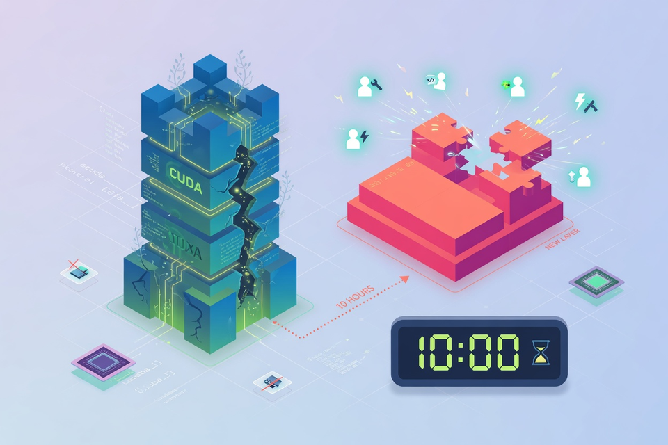 A One-Year-Old Startup Says AI Agents Rebuilt Nvidia’s CUDA Moat in 10 Hours