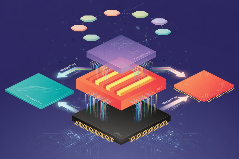Spec First, Silicon Later: Sandisk and SK hynix Stake Out HBF as AI’s Middle Memory Tier