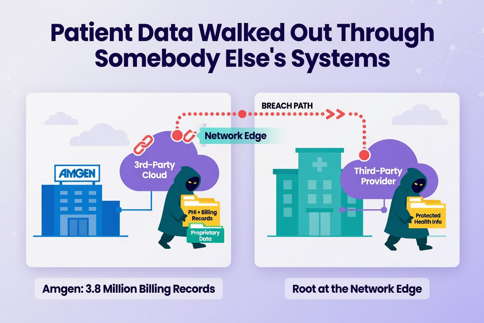 Amgen’s Cloud Breach, 3.8 Million Billing Records, and Root at the Network Edge