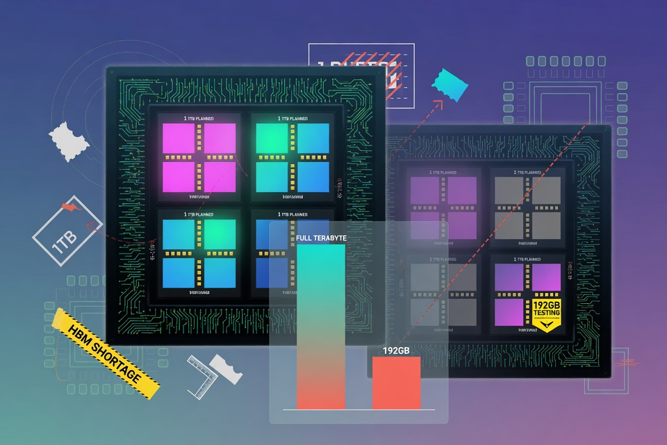 Nvidia Tests a Leaner Rubin Ultra as the HBM Shortage Bites