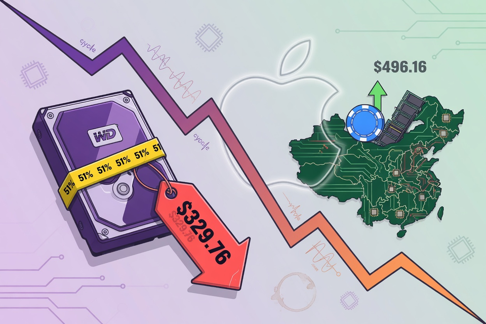 Western Digital’s 51% Overvalued Label Collides With Apple’s China Memory Gamble