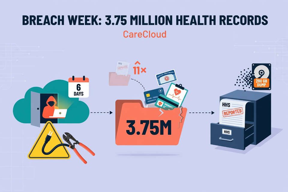 Breach Week: 3.75 Million Health Records, a 280GB Dump and a Cable Cut by Hand