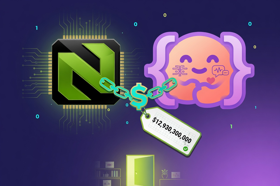 Nvidia Buys Hugging Face for $12.93 Billion and Promises to Keep the Doors Open