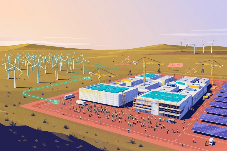 Crusoe Confirms It Is Building Google’s Armstrong County Campus Beside 531 MW of Wind